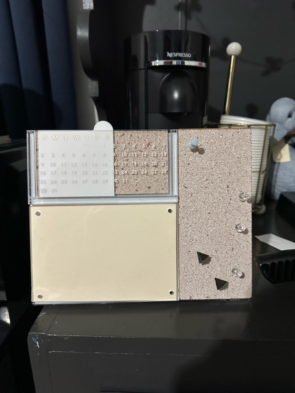 Anthropologie Desk Organizer with picture holder, calendar, and note holder!